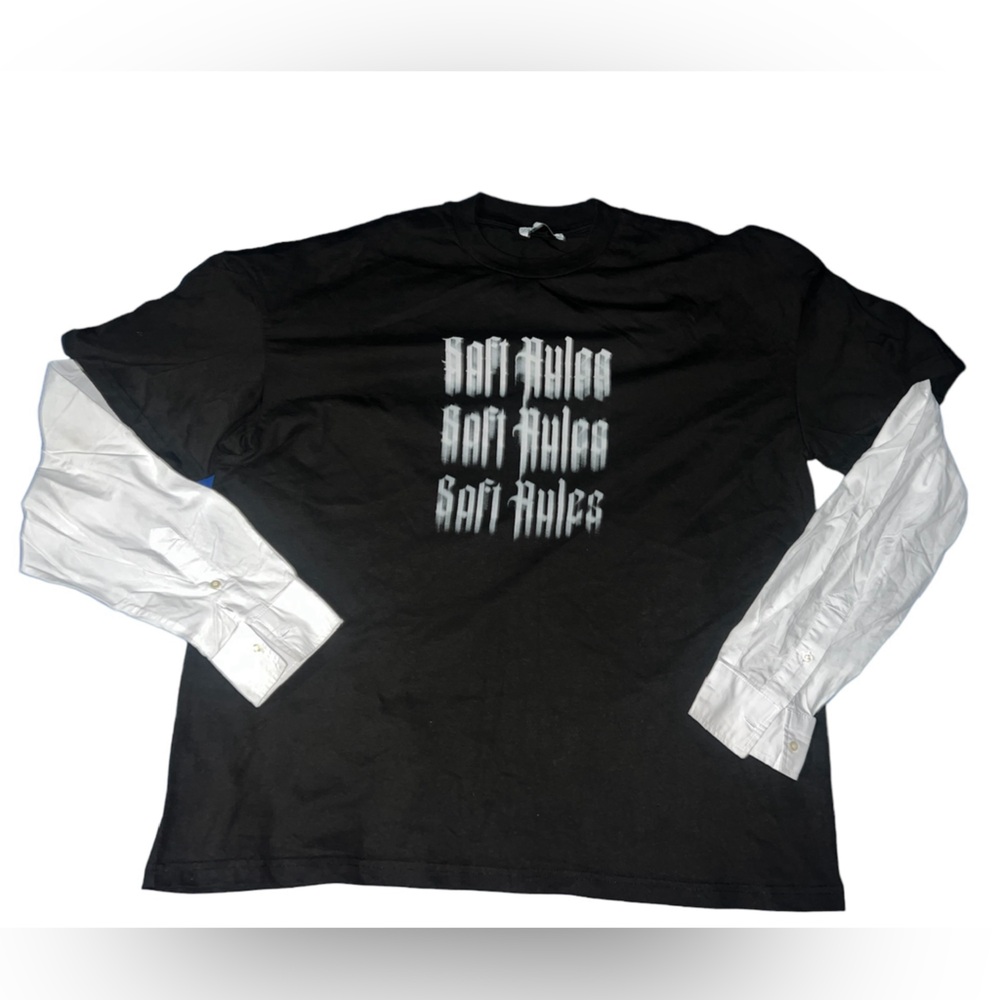 ZARA black graphic tee